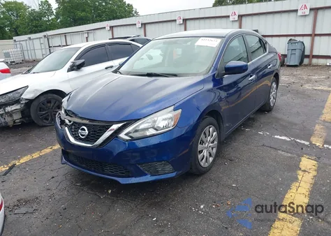 2016 Nissan Sentra S из США, поврежденный, VIN 3N1AB7AP5GY286935